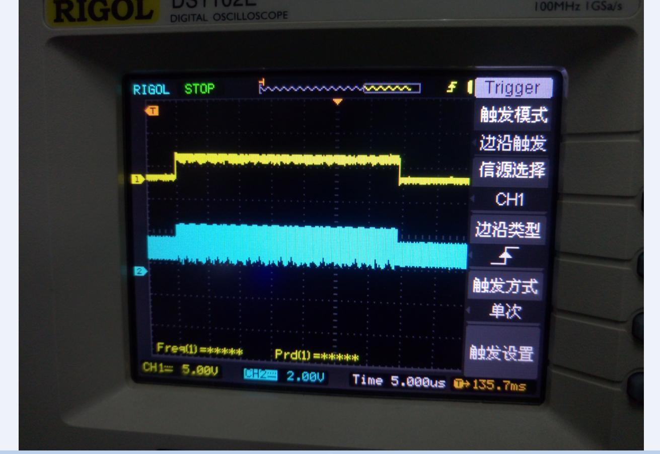 HSYNC、PCLK信号1